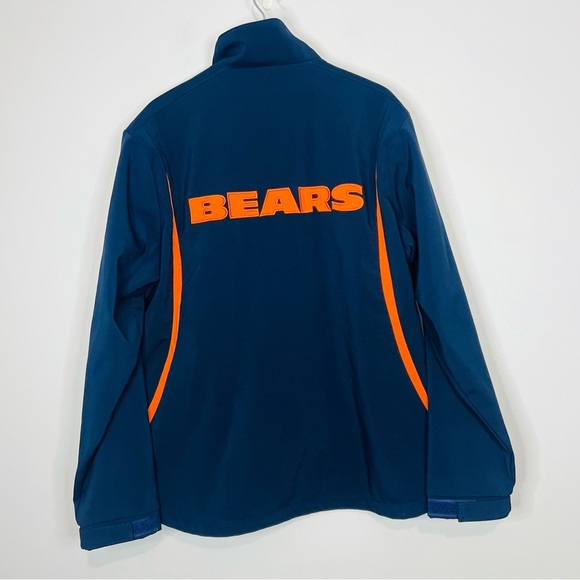NFL Chicago Bears Navy Bomber Jacket Large - Picture 6 of 6